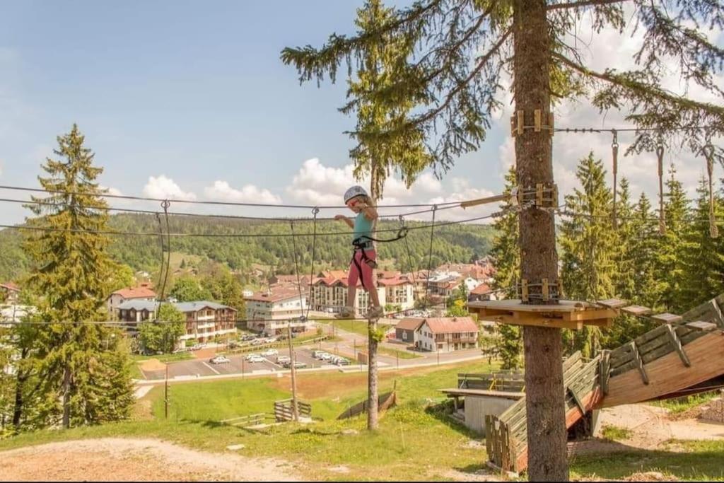 Appartement Le Flocon, Joli Petit Cocon 4 Pers En Rez De Jardin Draps Inclus Ле-Русс Экстерьер фото