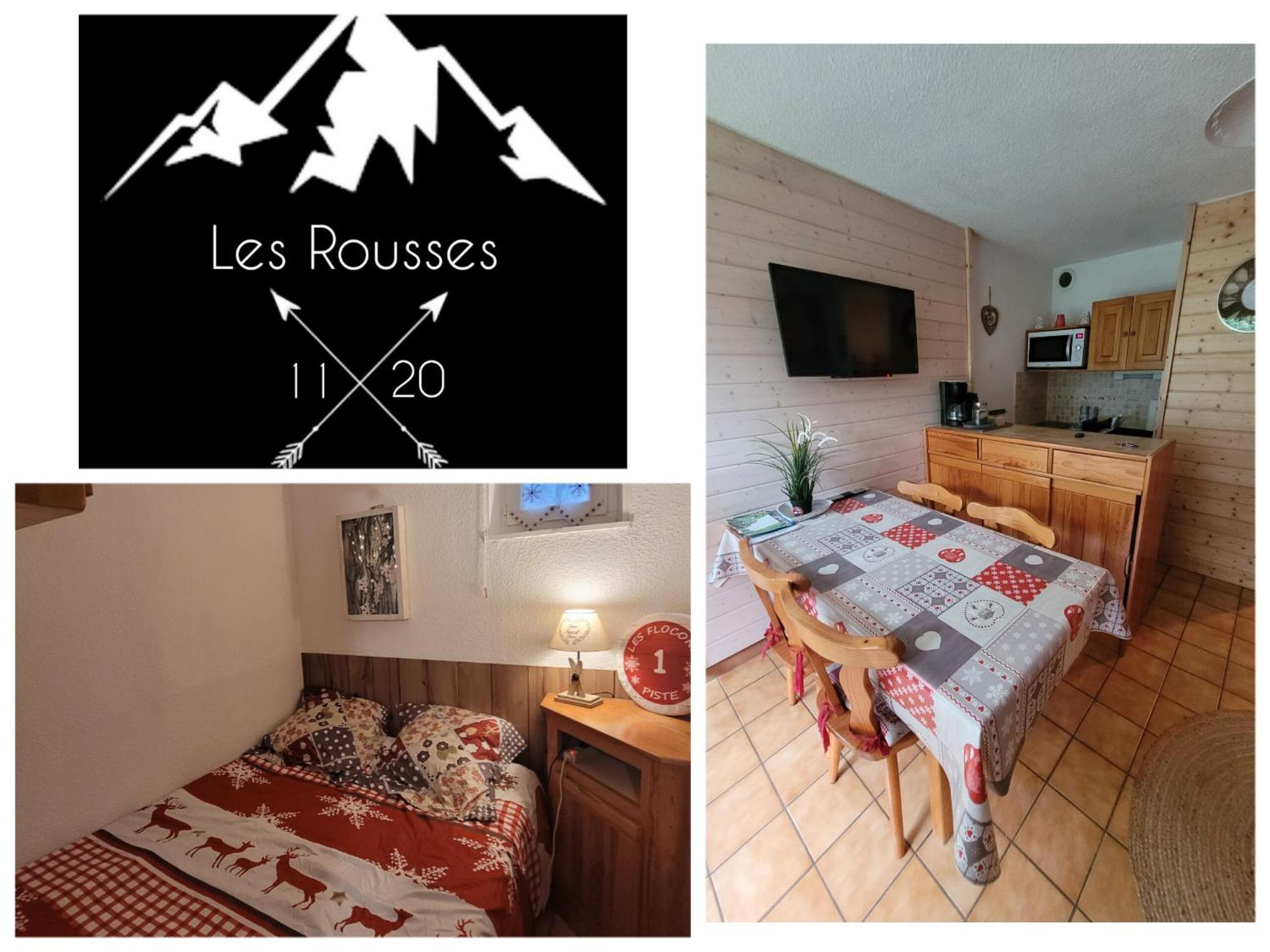 Appartement Le Flocon, Joli Petit Cocon 4 Pers En Rez De Jardin Draps Inclus Ле-Русс Экстерьер фото